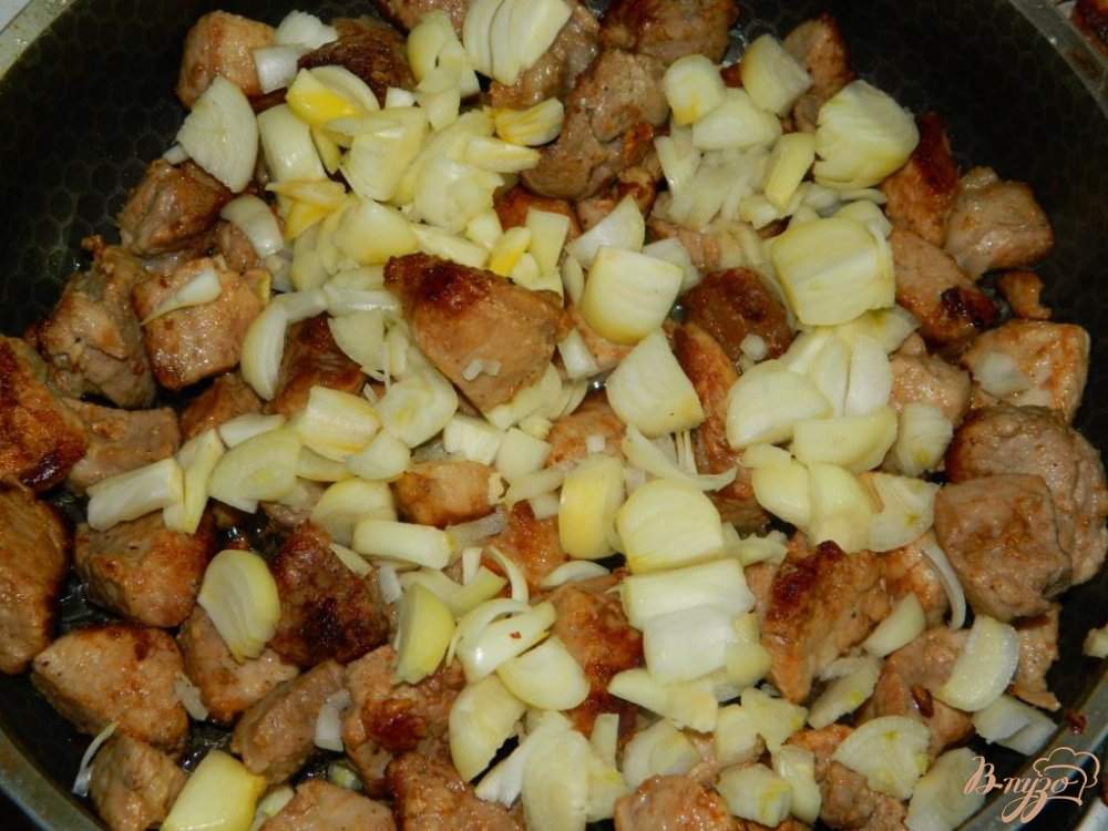 Мясо под сырной шапкой Мясо под сырной шапкой