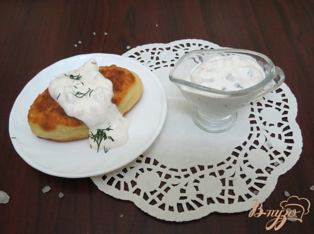 фото рецепта: Соус сметанный к мясным, рыбным и овощным блюдам