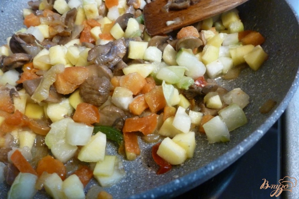 Гречневая каша с овощами Гречневая каша с овощами