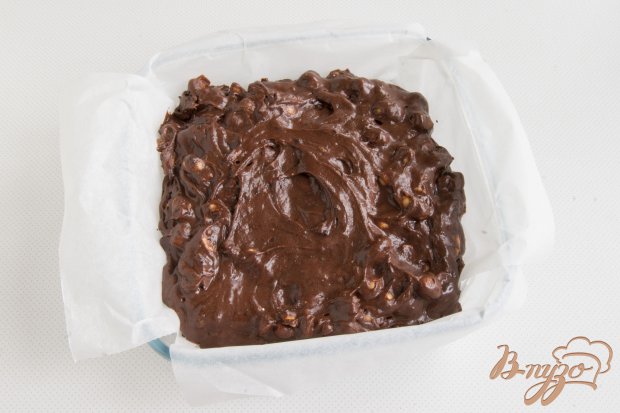 Орехово-шоколадный десерт