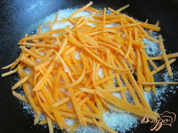 Десерт из моркови с апельсином