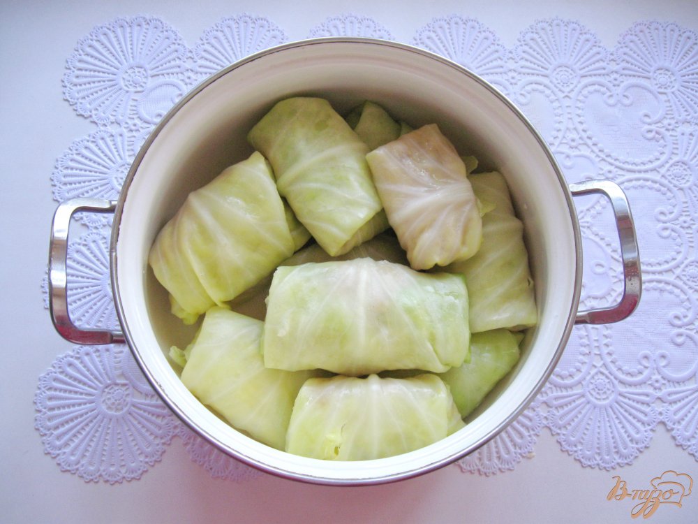 Голубцы с курицей и гречневой кашей Голубцы с курицей и гречневой кашей