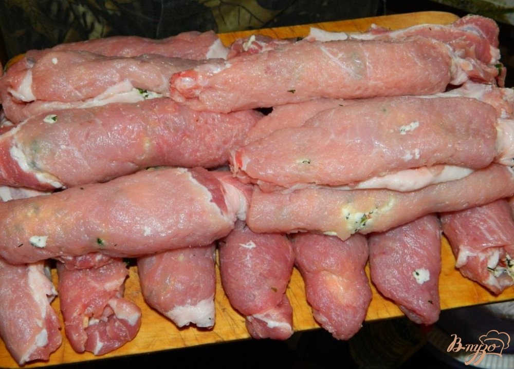 Мясные рулеты на углях Мясные рулеты на углях