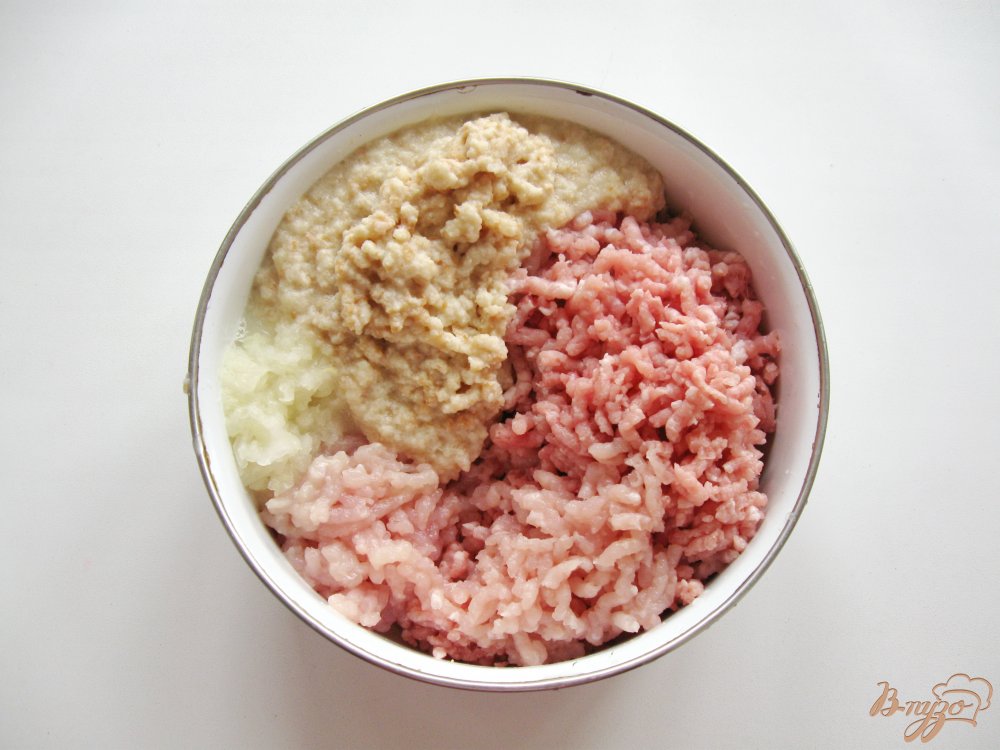 Фото приготовление рецепта: Голубцы с мясом в сметане шаг №1