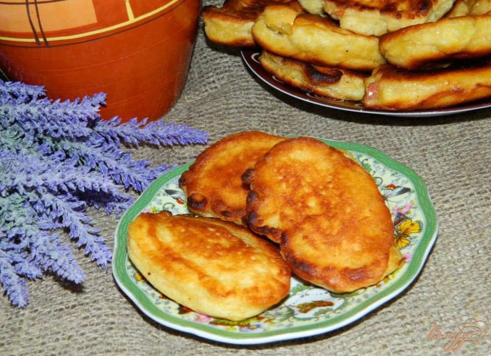 Оладьи с творогом и яблоками Оладьи с творогом и яблоками