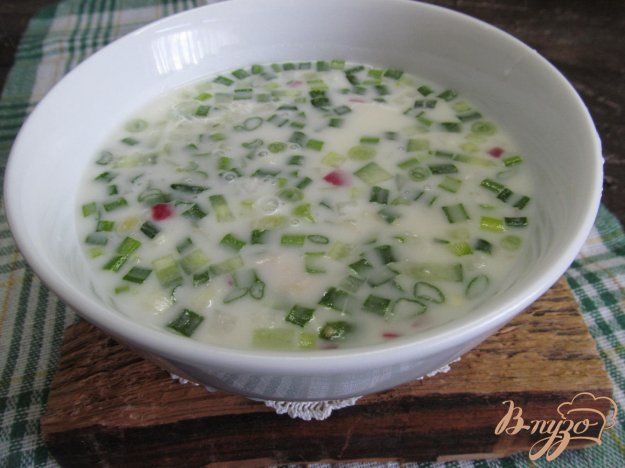 фото рецепта: Окрошка с двумя видами курицы