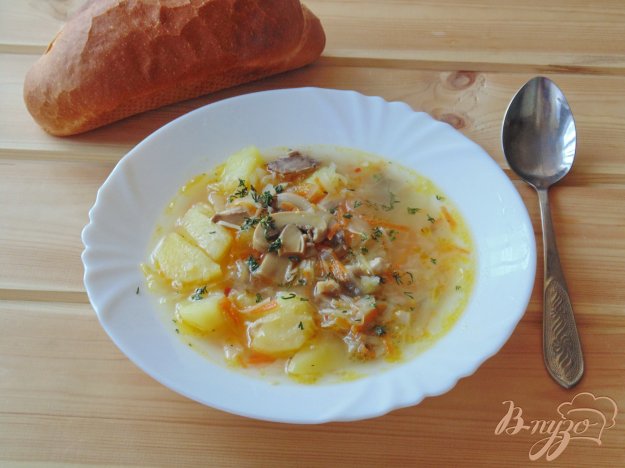 фото рецепта: Щи с квашеной капустой и грибами