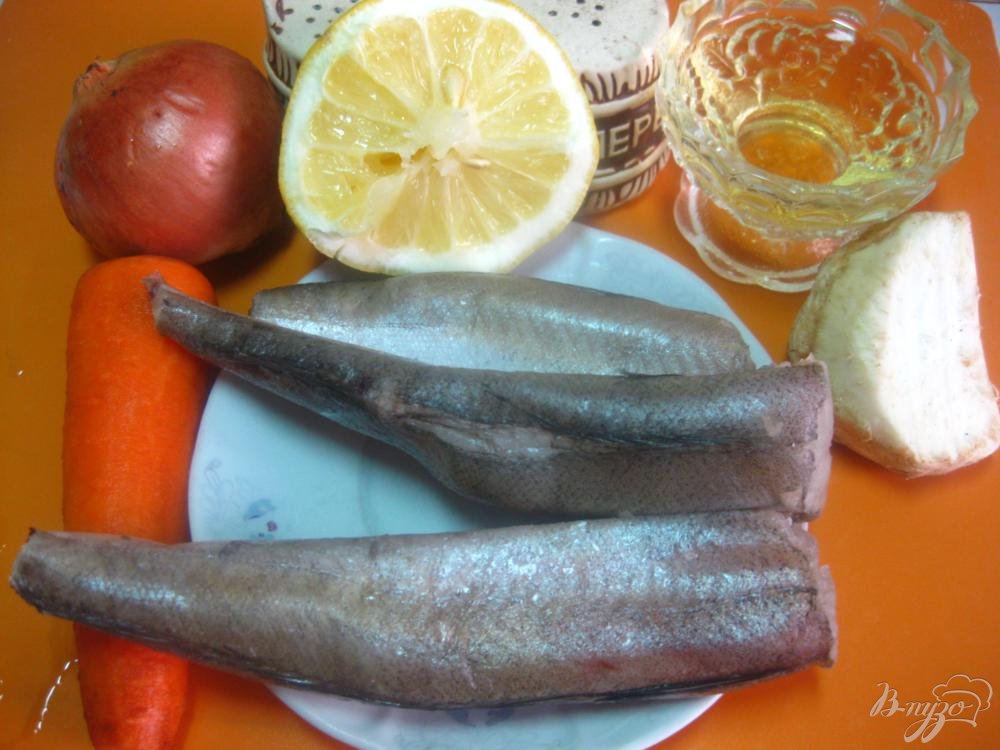 Хек запеченный с овощами Хек запеченный с овощами