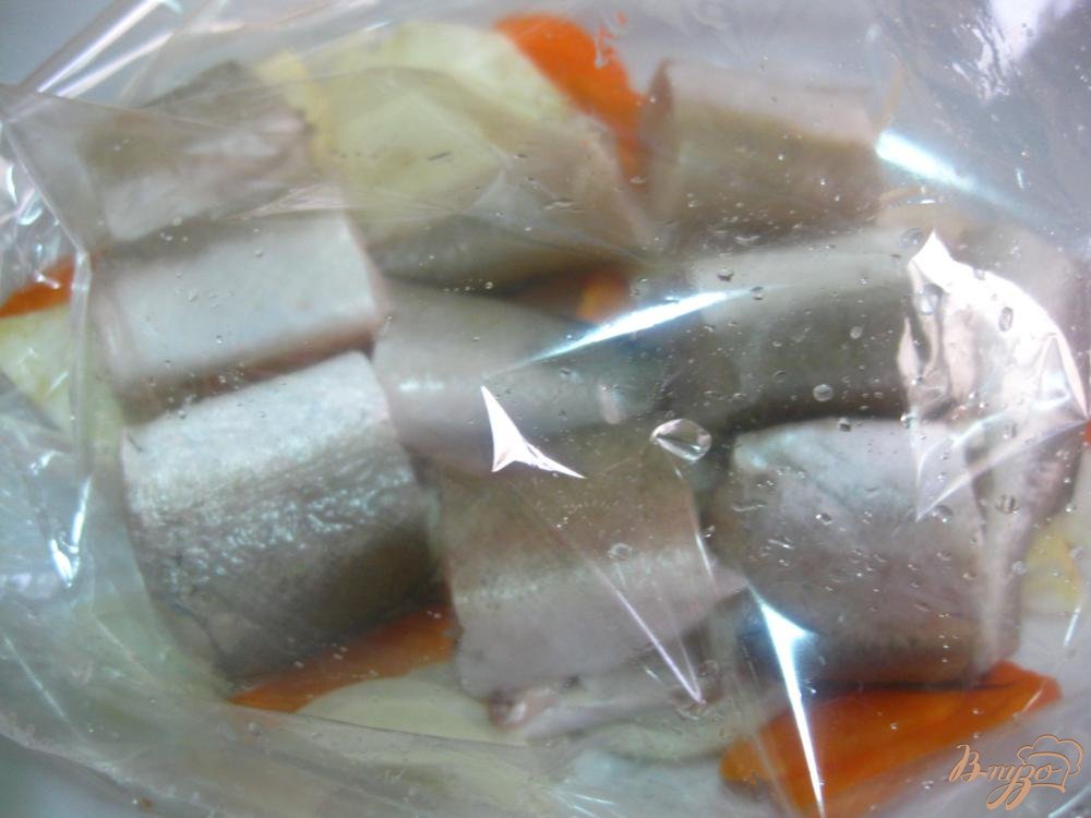 Хек запеченный с овощами Хек запеченный с овощами