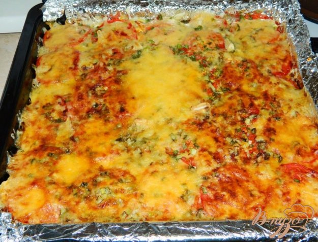 фото рецепта: Овощная запеканка с курицей