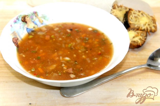 фото рецепта: Солянка с каперсами и телятиной