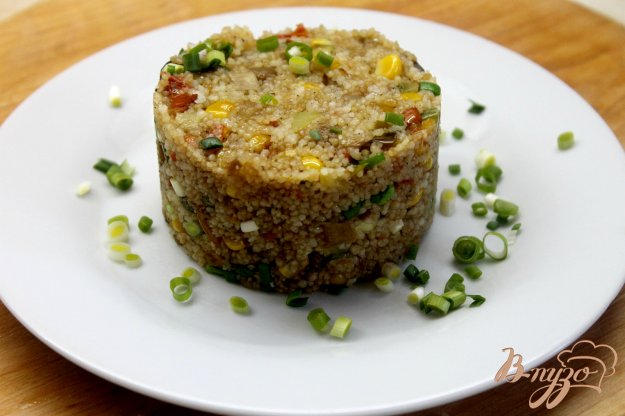 фото рецепта: Кус - кус с мексиканской смесью овощей