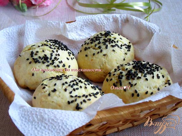 фото рецепта: Булочки на кислом молоке