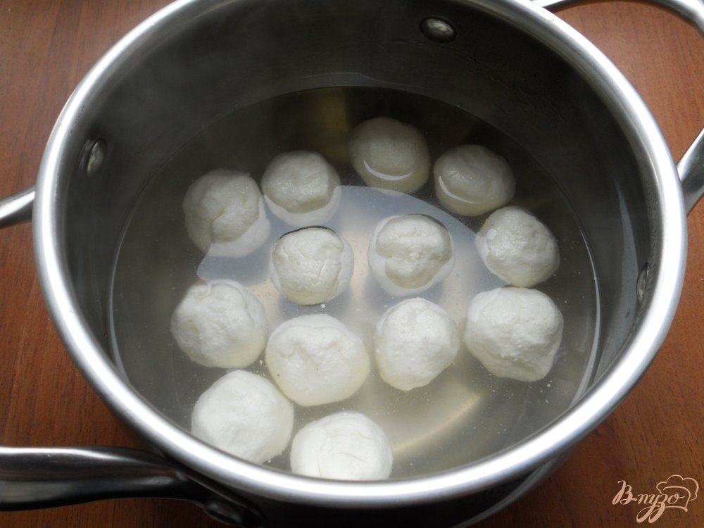 Фото приготовление рецепта: Расагула (Rasgulla) - индийская сладость шаг №6