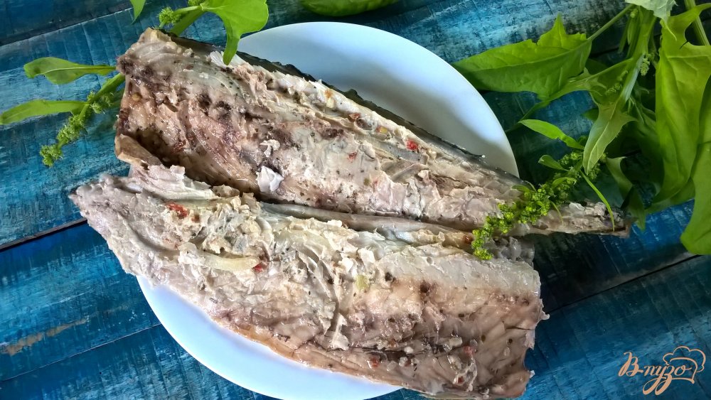Скумбрия с луком на мангале Скумбрия с луком на мангале