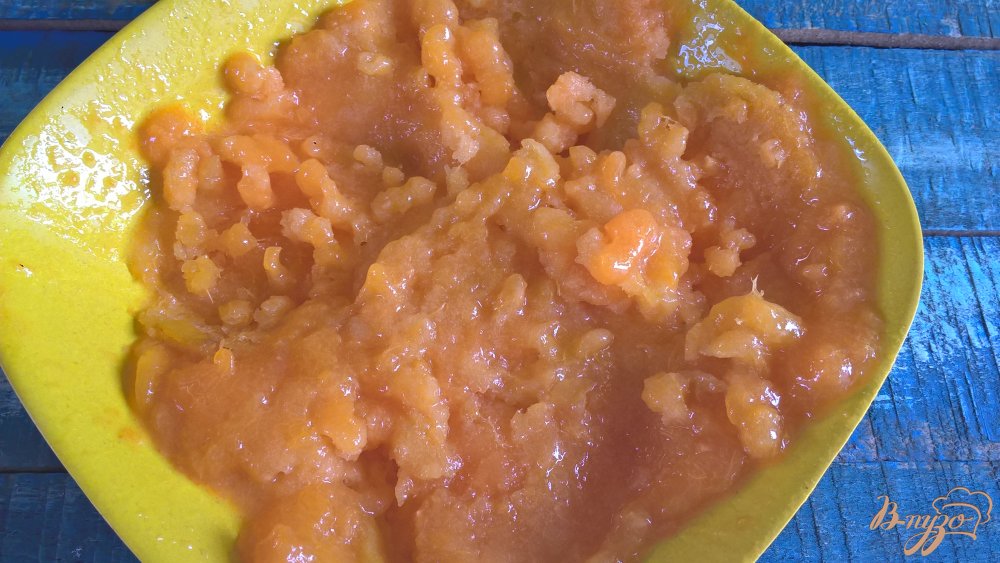 Фото приготовление рецепта: Домашнее морожное с абрикосами и семенами чиа шаг №2