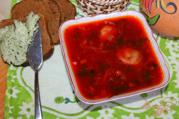 фото рецепта: Борщ со свиными колбасками