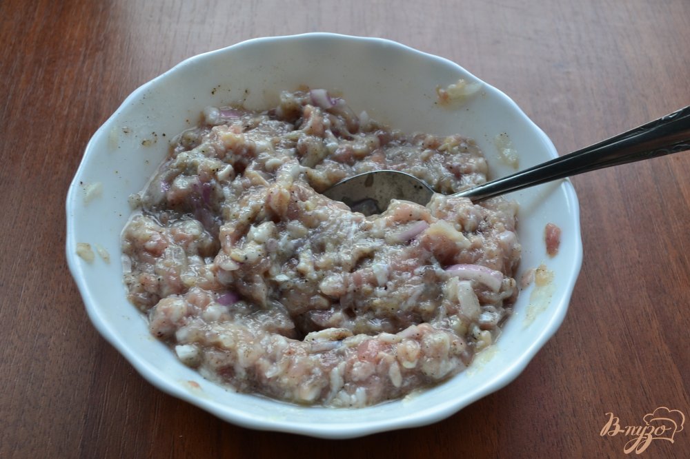 Лепешки на кефире с куриным фаршем Лепешки на кефире с куриным фаршем