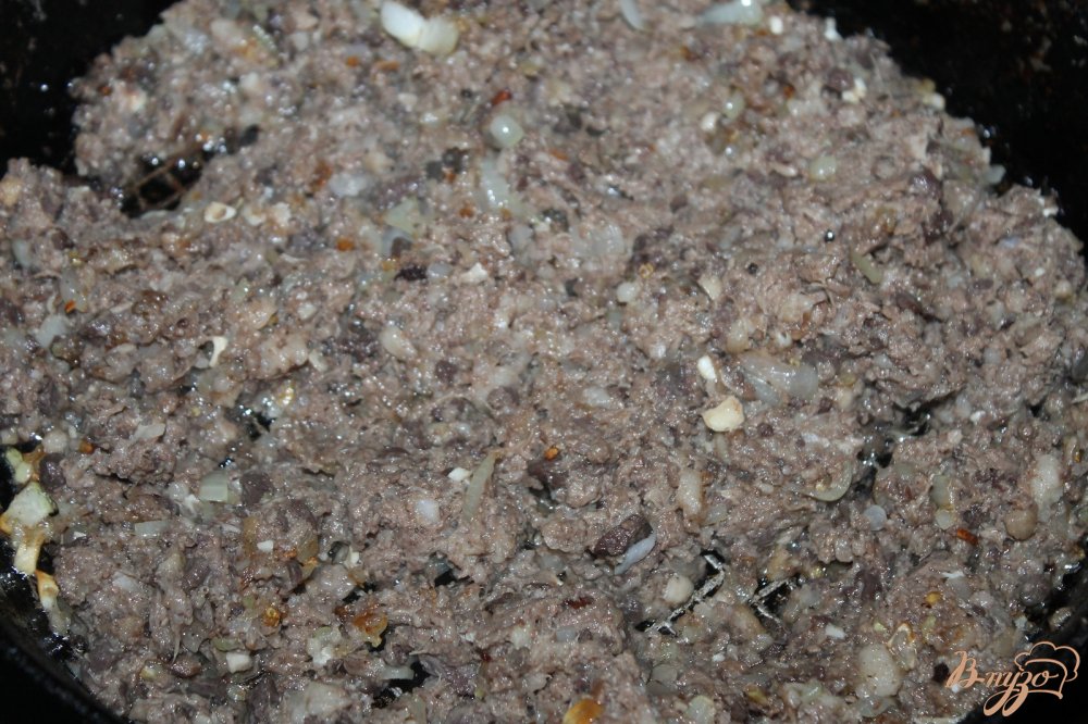 Начинка для пирожков и вареников из свиных субпродуктов Начинка для пирожков и вареников из свиных субпродуктов
