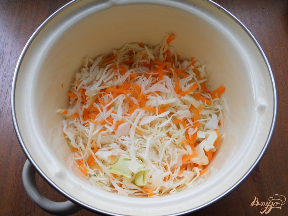 Капуста маринованная с огурцами Капуста маринованная с огурцами