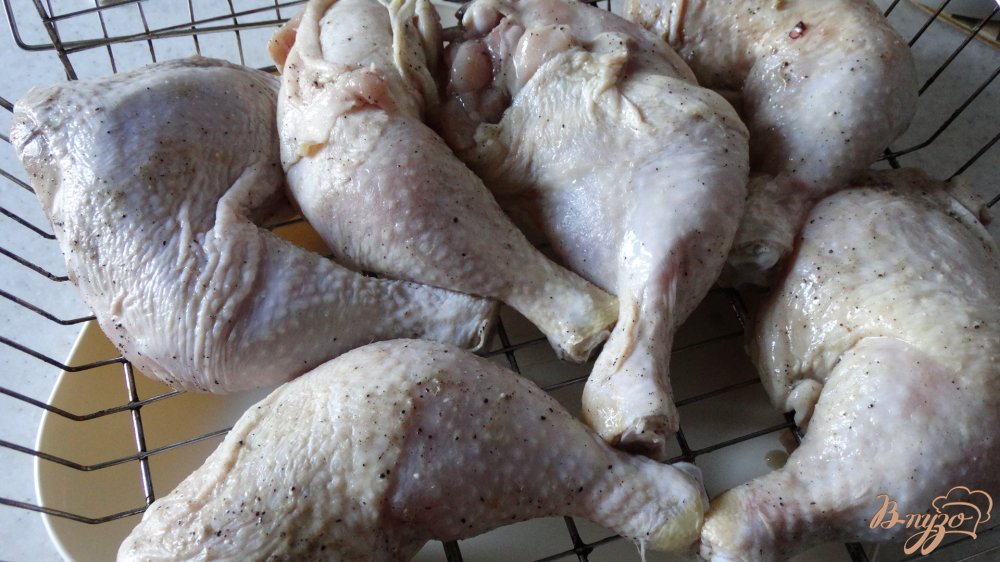 Окорочки в оливковом маринаде на мангале Окорочки в оливковом маринаде на мангале