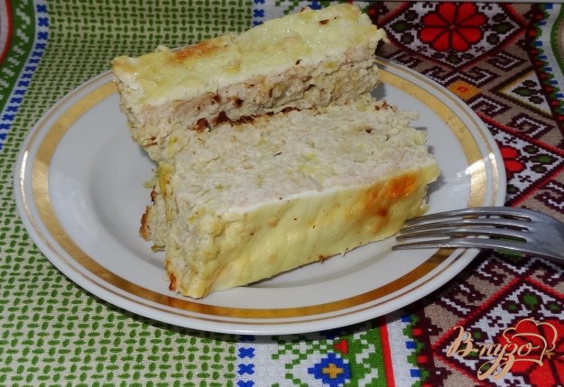 фото рецепта: Запеканка куриная с кабачком