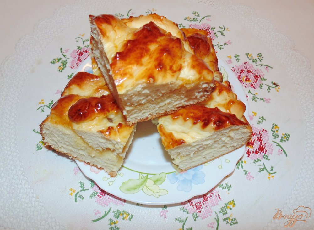 Пирог с лимонным джемом Пирог с лимонным джемом