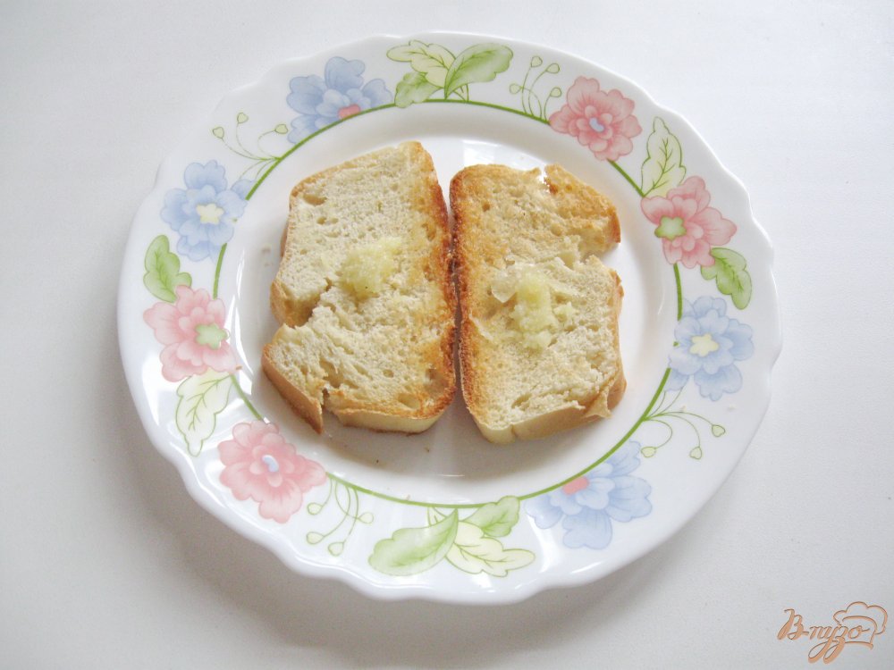 Гренки с крабовыми палочками и икрой Гренки с крабовыми палочками и икрой