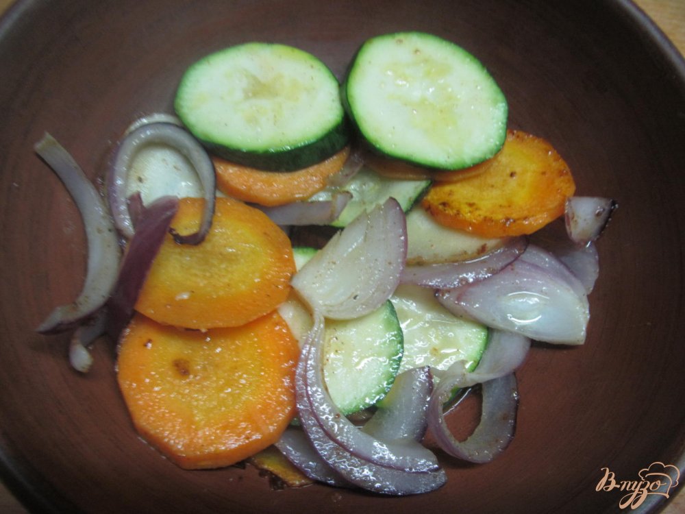 Слоеная запеканка с хеком и овощами Слоеная запеканка с хеком и овощами