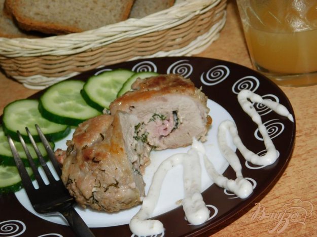 фото рецепта: Мясные рулеты с беконом