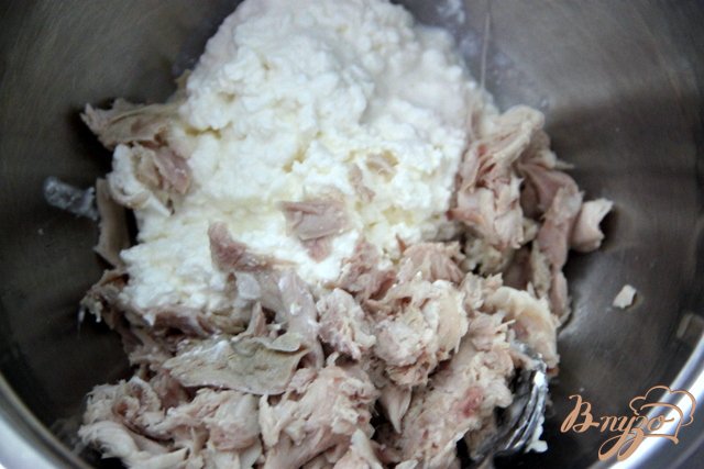 Цуккини с творогом и курицей Цуккини с творогом и курицей