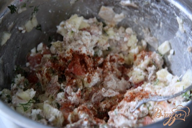 Цуккини с творогом и курицей Цуккини с творогом и курицей