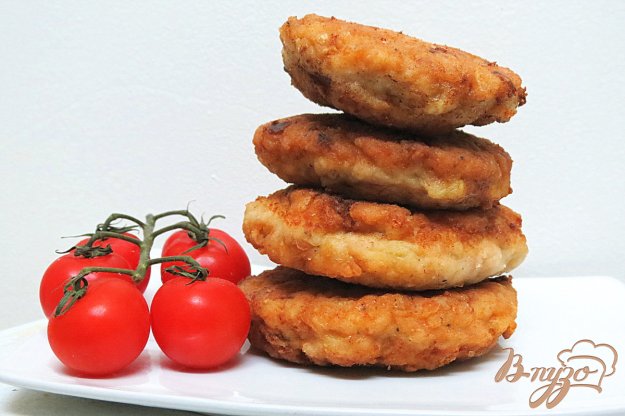 фото рецепта: Котлеты куриные с моцареллой