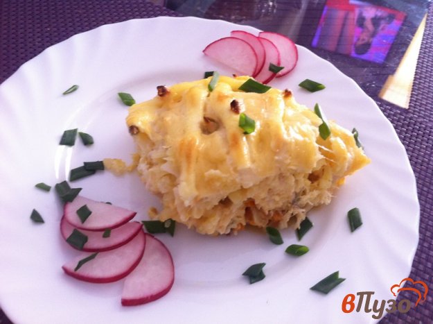 фото рецепта: Запеканка из рыбы с овощами
