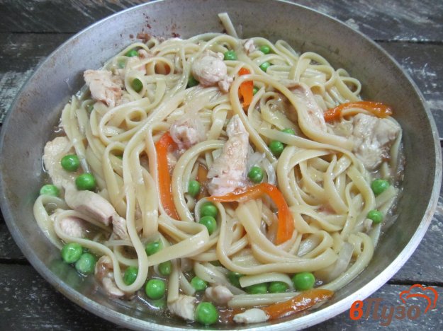 фото рецепта: Китайская лапша с курицей