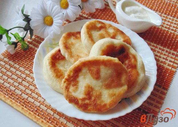 фото рецепта: Лепешки с картофелем на сковороде