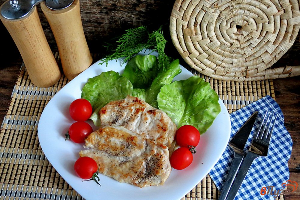 Фото приготовление рецепта: Сочная куриная грудка за 5 минут шаг №7