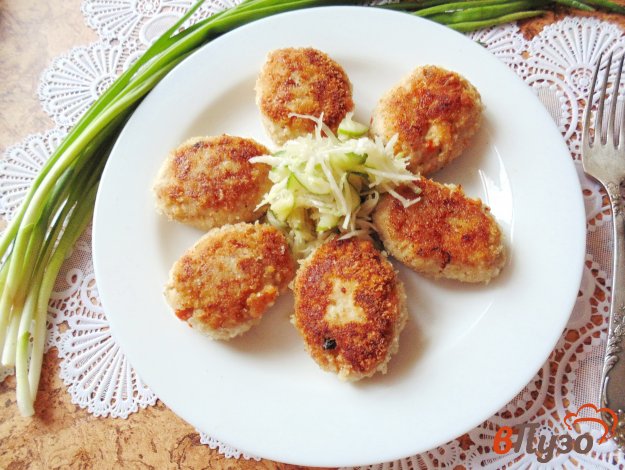 фото рецепта: Котлеты с овощами и грибами