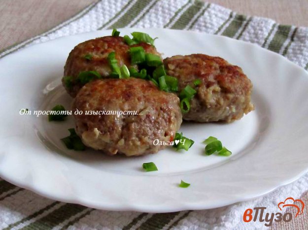 фото рецепта: Мясные котлеты с отварным картофелем