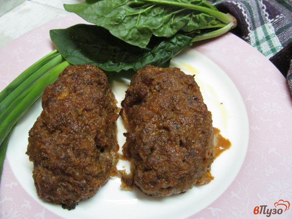 Фото приготовление рецепта: Мясные рулеты с грибами шаг №7