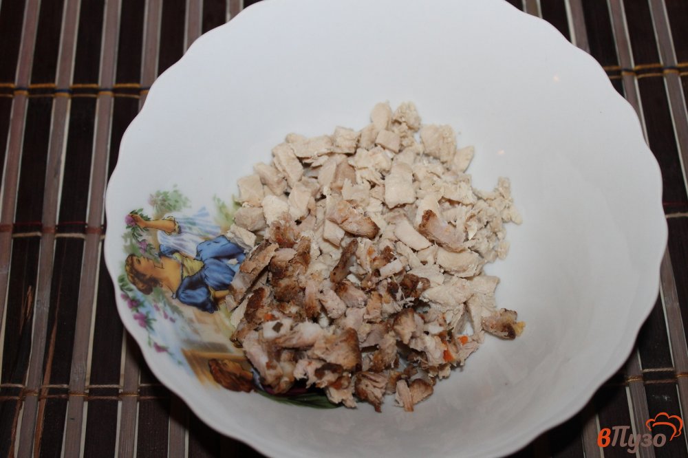 Фото приготовление рецепта: Картофельные шарики с мясом и сыром к пиву шаг №6