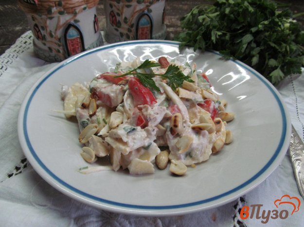 фото рецепта: Салат с курицей и яблоками