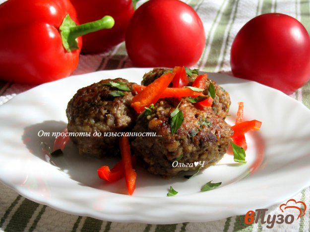 фото рецепта: Котлеты с зеленью, кориандром и тимьяном
