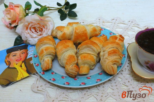 фото рецепта: Рогалики с грибами