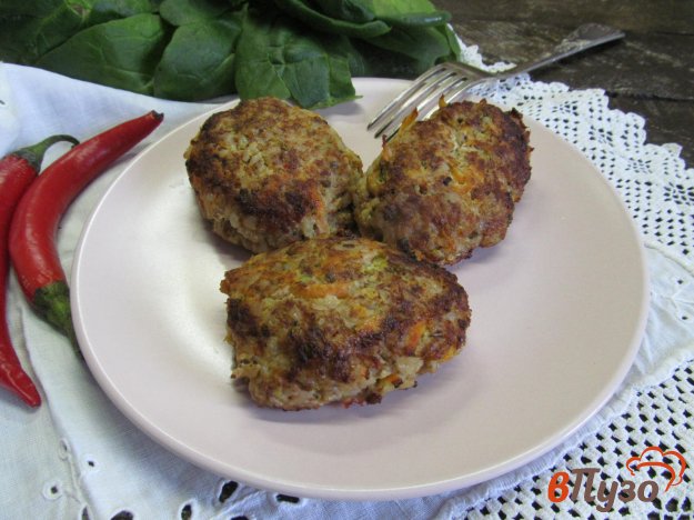 фото рецепта: Гречаники с мясным фаршем и овощами