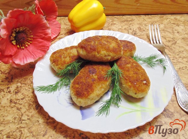 фото рецепта: Котлеты с рисом и капустой