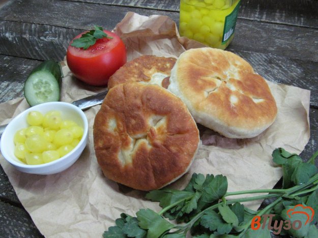 фото рецепта: Беляши с начинкой из мяса и грибов