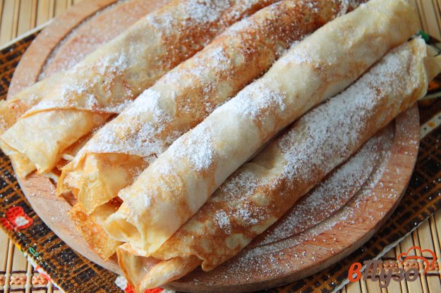 фото рецепта: Блинчики с яблоками