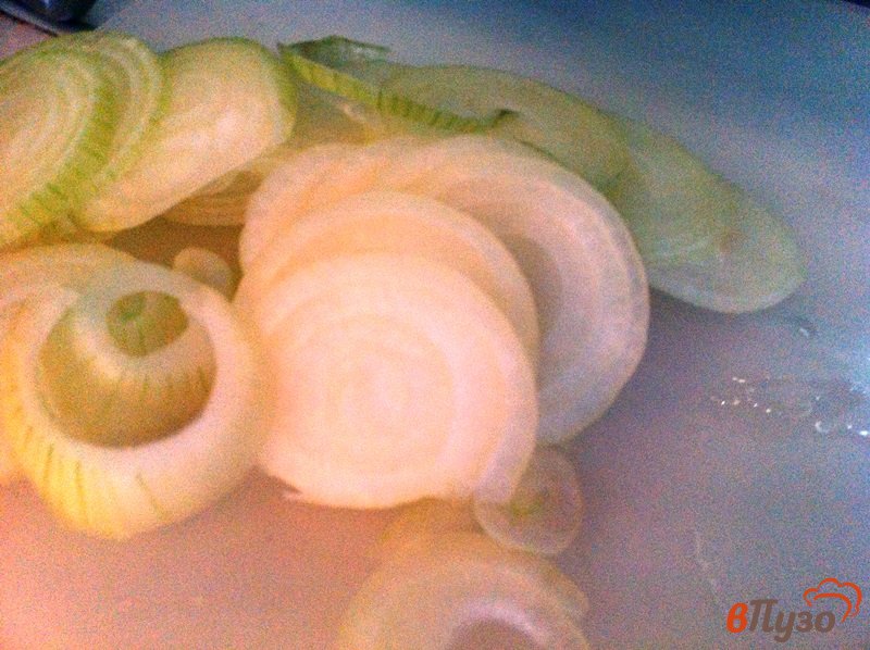 Фото приготовление рецепта: Маринованная скумбрия шаг №5