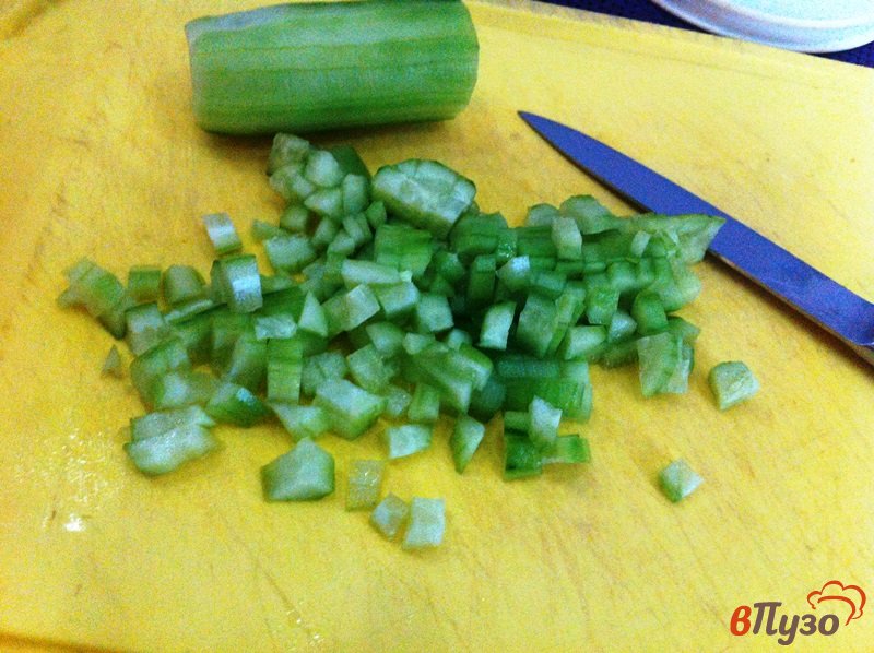 Фото приготовление рецепта: Салат мясной шаг №2